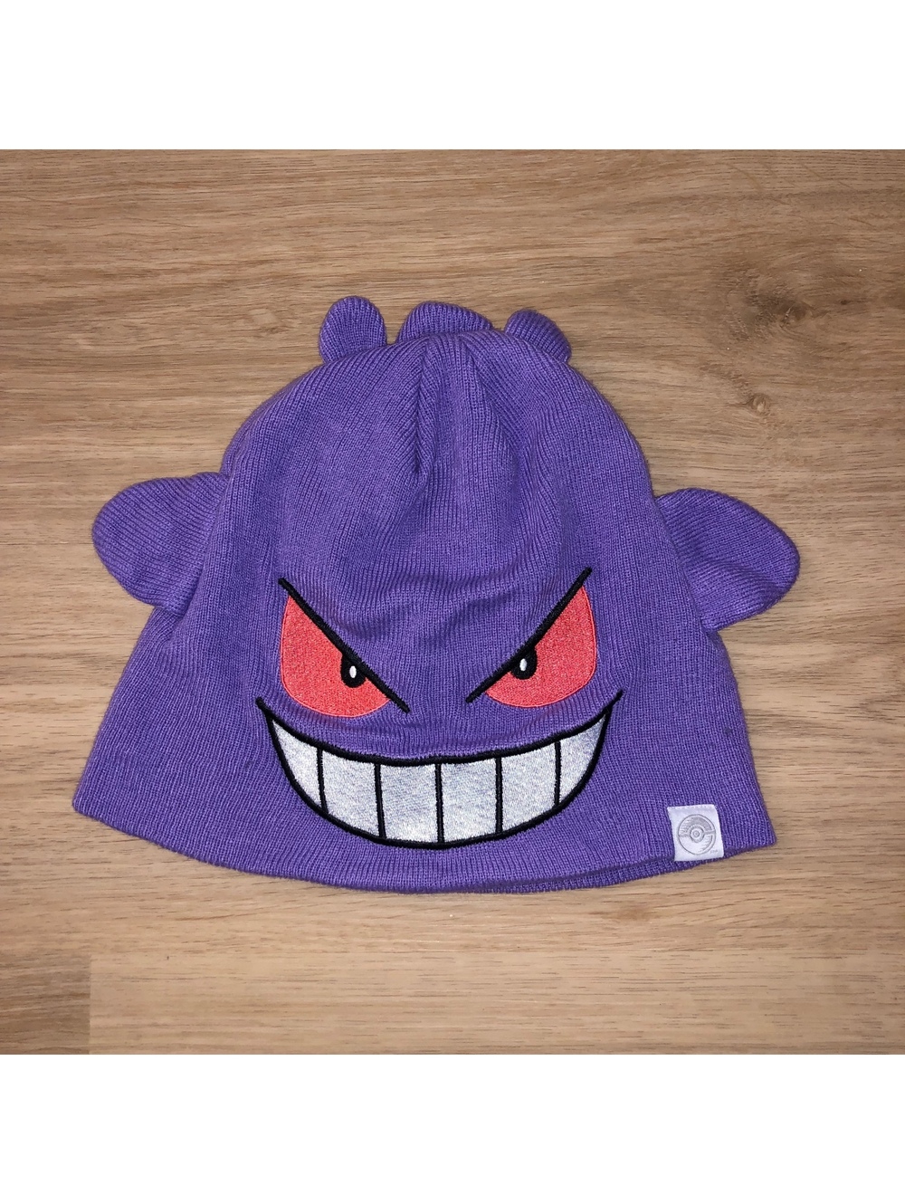 POKÉMON CENTER GENGAR AUTHENTIC BEANIE HAT COSPLAY ADULT ONE SIZE